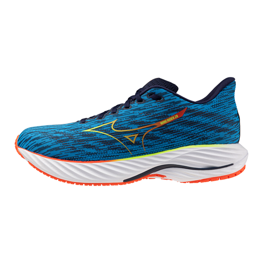 WAVE RIDER 28 Men's - Blue Pace/Green Gecko/MIZUNO Ignition Red (NEW)