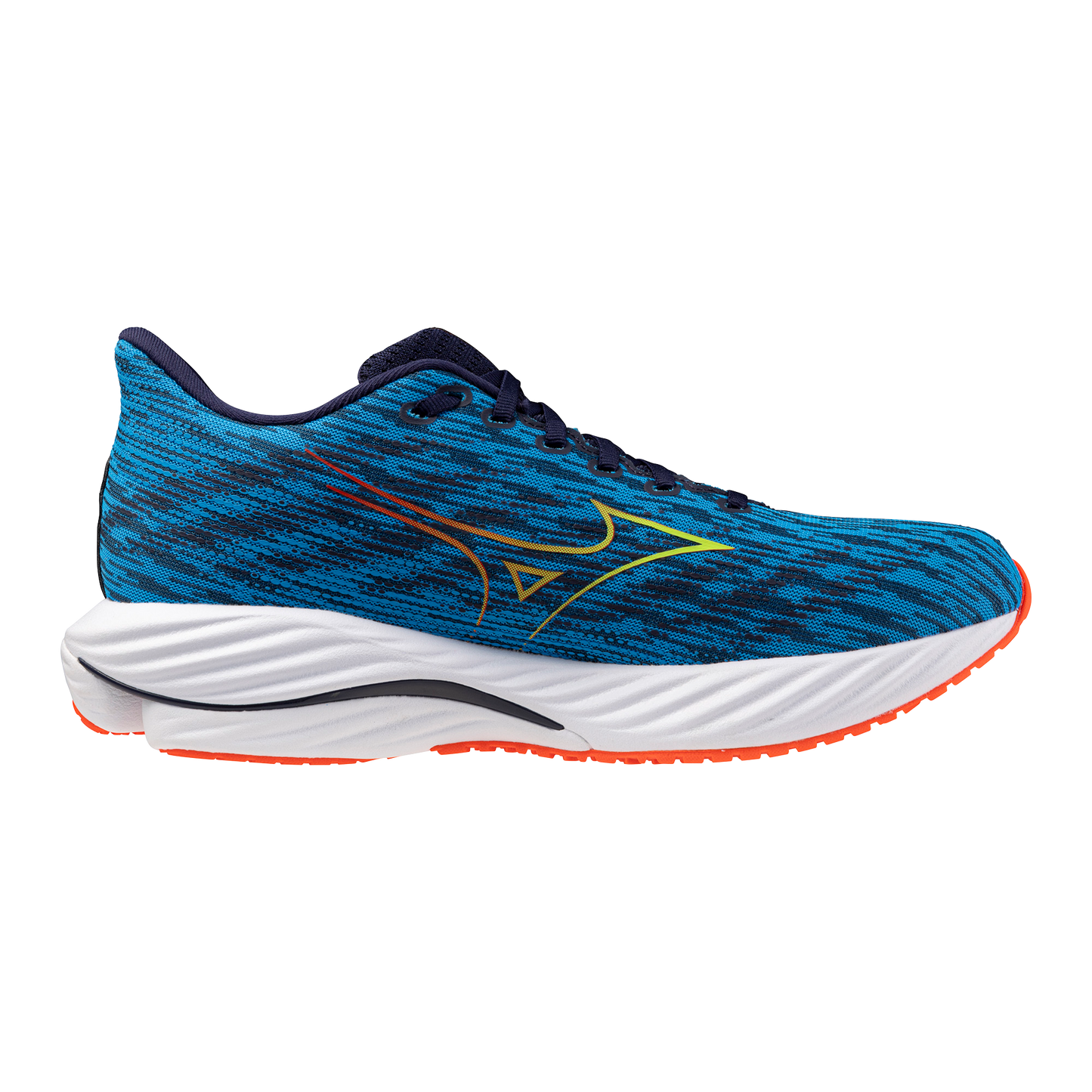 WAVE RIDER 28 Men's - Blue Pace/Green Gecko/MIZUNO Ignition Red (NEW)
