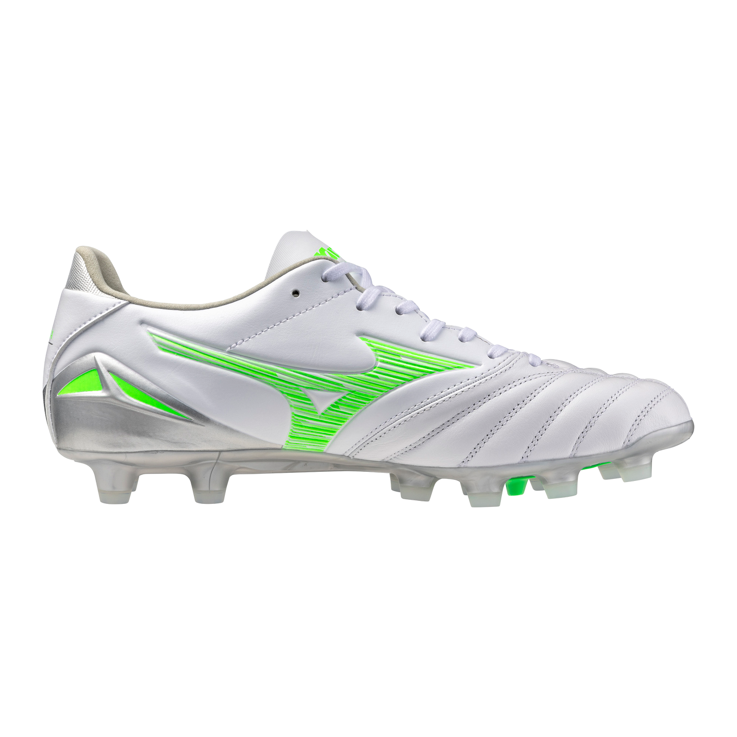 MORELIA NEO IV PRO - White/Neon Green/Cool Gray (NEW)