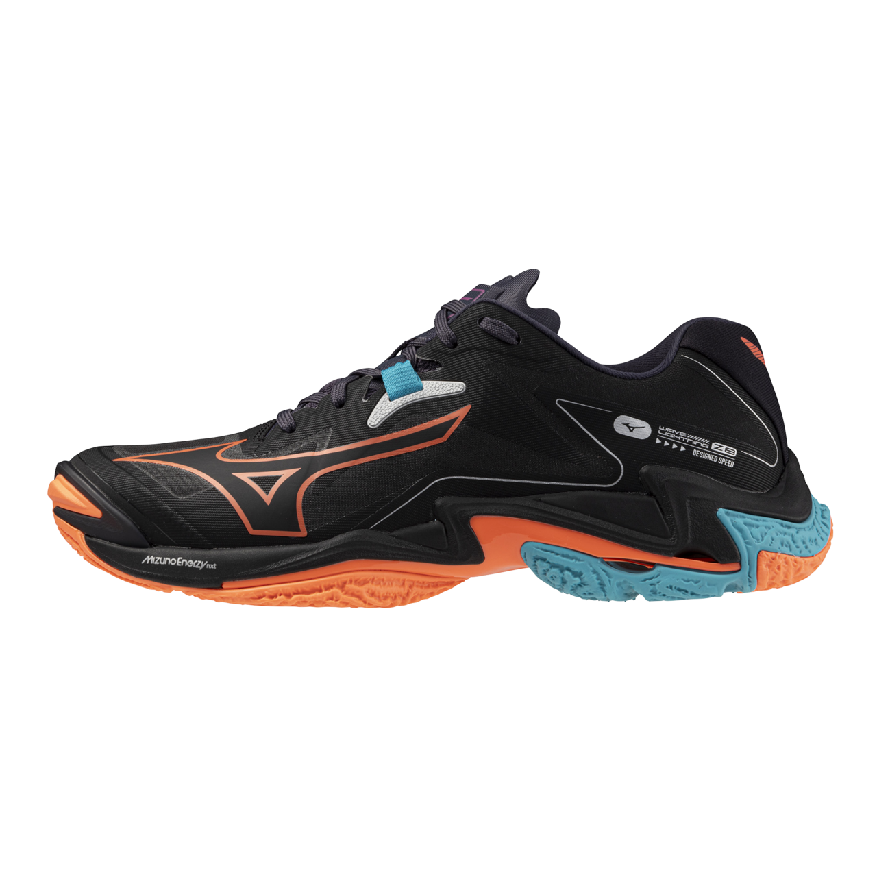 WAVE LIGHTNING Z8 - Black/Neon Flame/Peacock Blue (NEW)